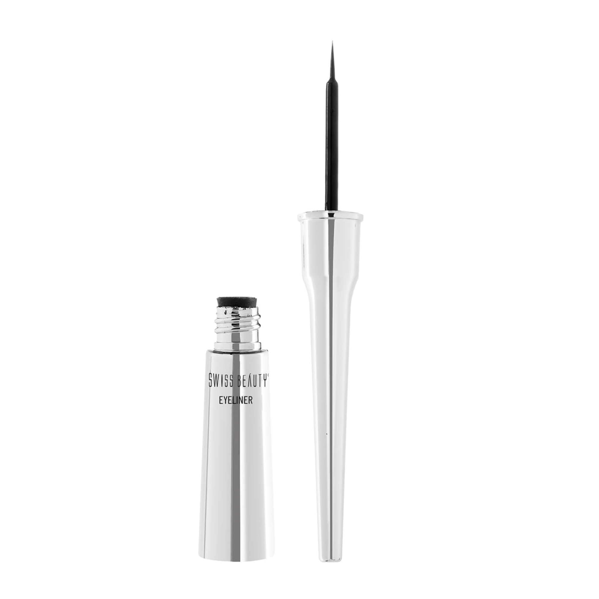 SWISS BEAUTY Eyeliner, Eye MakeUp, Black, 7ml